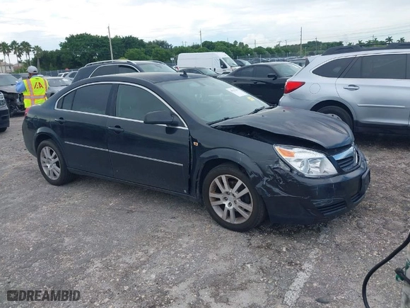 2008 Saturn Aura XE with VIN 1G8ZS57N18F132901, listed as a IAAI auction lot 40253166 with 187,665 mi miles. Bid and sale history available at carsss.com. Image 1.