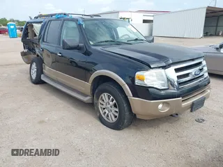 2014 Ford Expedition Max XLT z VIN 1FMJK1J51EEF52434, wystawiony jako IAAI lot #42641933 z przebiegiem 116 140 mil mil oraz . Historia ofert i sprzedaży dostępna na DreamBid. Obrazek 1.