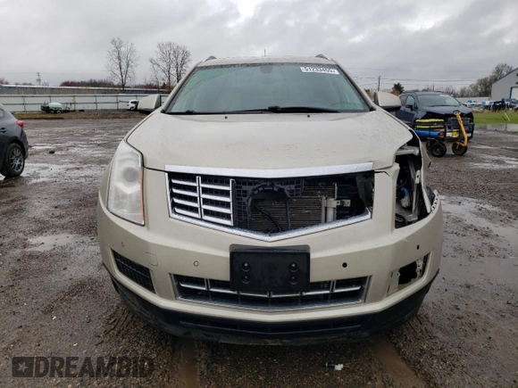 2015 Cadillac SRX Luxury Collection with VIN 3GYFNBE36FS623581, listed as a Copart auction lot 51233455 with 110,415 mi miles and Salvage Title. Bid and sale history available at carsss.com. Image 5.