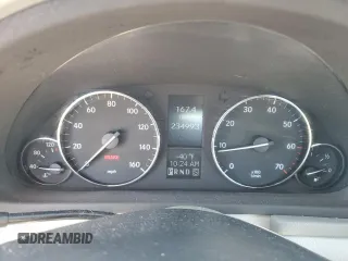 2005 Mercedes-Benz C 230 Kompressor with VIN WDBRF40J75F606095, listed as a Copart auction lot 76104344 with 234,993 mi miles and Salvage title. Bid and sale history available at DreamBid. Image 9.