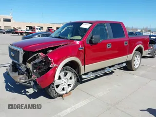 2008 Ford F-150 XLT with VIN 1FTPW14508FA60278, listed as a IAAI auction lot 41868870 with 118,222 mi miles. Bid and sale history available at carsss.com. Image 18.