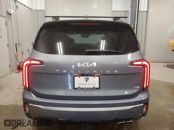 2023 Kia Telluride SX Prestige с VIN 5XYP5DGC2PG368708, выставлен на аукционе Copart как лот 46637905 с пробегом 12 089 миль миль и Списание • Salvage title. История ставок и продаж доступна на DreamBid. Изображение 6.