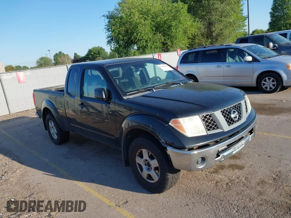 2005 Nissan Frontier LE with VIN 1N6AD06W45C433375, listed as a IAAI auction lot 42698259 with 194,304 mi miles and . Bid and sale history available at DreamBid. Image 1.