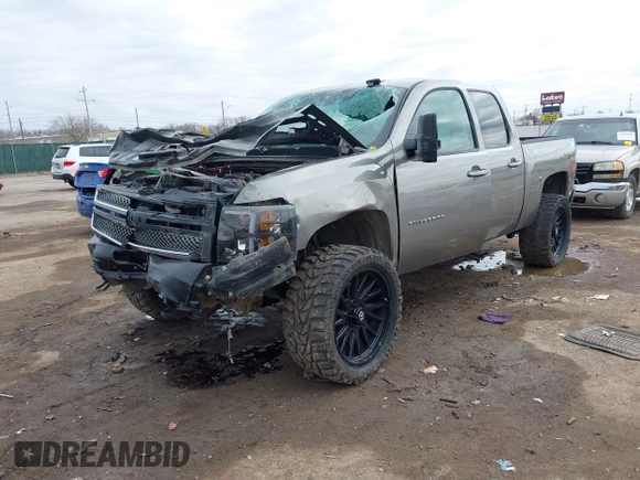 2012 Chevrolet Silverado 1500 LTZ with VIN 3GCPKTE22CG222544, listed as a IAAI auction lot 41508077 with 120,086 mi miles and . Bid and sale history available at DreamBid. Image 2.