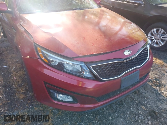 2015 Kia Optima EX with VIN 5XXGN4A70FG385182, listed as a IAAI auction lot 42005000 with 199,417 mi miles. Bid and sale history available at carsss.com. Image 6.
