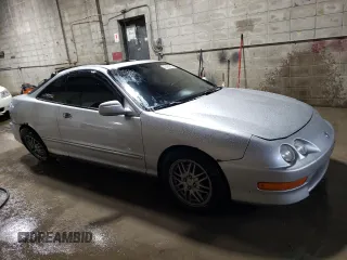 2001 Acura Integra LS with VIN JH4DC43561S000502, listed as a Copart auction lot 42435615 with 214,382 mi miles and Salvage Title. Bid and sale history available at carsss.com. Image 4.