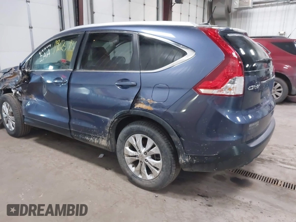 2013 Honda CR-V EX-L with VIN 2HKRM4H79DH626546, listed as a IAAI auction lot 41962494 with 91,923 mi miles and . Bid and sale history available at DreamBid. Image 3.