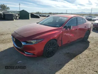 2021 Mazda 3 2.5 Turbo with VIN JM1BPBAY3M1313001, listed as a Copart auction lot 84344604 with 35,734 mi miles and Salvage Title. Bid and sale history available at DreamBid. Image 1.