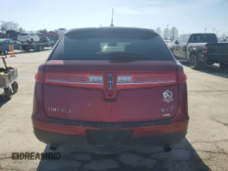 2015 Lincoln MKT EcoBoost with VIN 2LMHJ5AT0FBL01008, listed as a Copart auction lot 47419575 with 181,670 mi miles and Salvage Title. Bid and sale history available at DreamBid. Image 6.