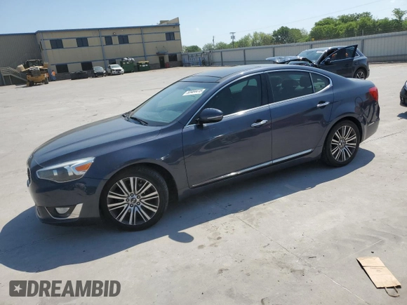2015 Kia Cadenza Premium with VIN KNALN4D73F5184758, listed as a Copart auction lot 53404415 with 208,125 mi miles and Clean Title. Bid and sale history available at carsss.com. Image 1.
