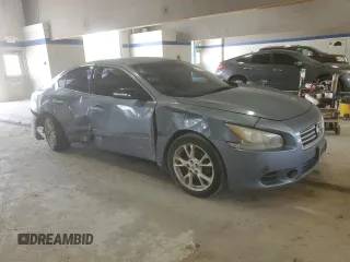 2012 Nissan Maxima SV with VIN 1N4AA5AP9CC813100, listed as a Copart auction lot 61155655 with 182,200 mi miles and Salvage title. Bid and sale history available at DreamBid. Image 4.
