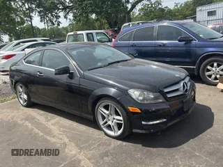 2013 Mercedes-Benz C with VIN WDDGJ5HB1DF971693, listed as a Copart auction lot 50779225 with 108,979 mi miles and Clean Title. Bid and sale history available at carsss.com. Image 1.