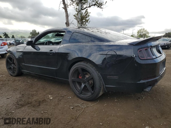 2013 Ford Mustang GT with VIN 1ZVBP8CF9D5284530, listed as a Copart auction lot 50451975 with 122,735 mi miles and Salvage Title. Bid and sale history available at DreamBid. Image 2.