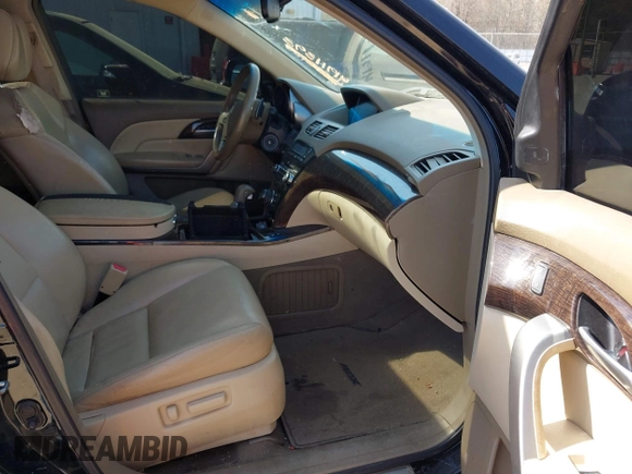 2012 Acura MDX Advance Pkg with VIN 2HNYD2H61CH544366, listed as a IAAI auction lot 41911393 with 1 mi miles. Bid and sale history available at carsss.com. Image 5.
