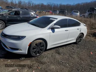 2015 Chrysler 200 Limited with VIN 1C3CCCAB3FN541873, listed as a Copart auction lot 50612845 with 135,766 mi miles and Salvage Title. Bid and sale history available at carsss.com. Image 1.
