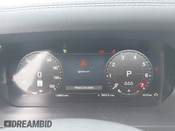 2023 Land Rover Defender X-Dynamic SE with VIN SALE27EU3P2185303, listed as a IAAI auction lot 41388274 with 18,803 mi miles and . Bid and sale history available at DreamBid. Image 7.