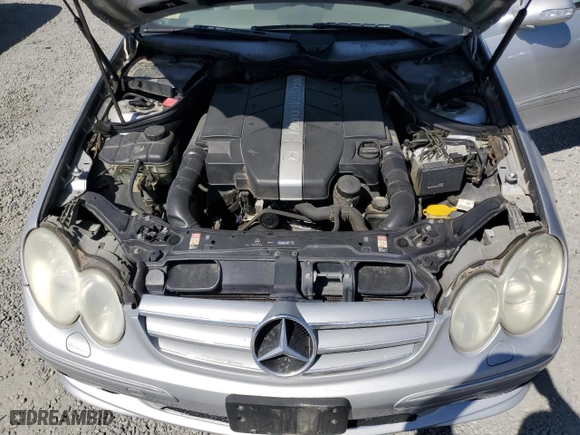 2004 Mercedes-Benz CLK-Class 3.2L with VIN WDBTJ65J74F079165, listed as a Copart auction lot 52729275 with 119,573 mi miles and Clean Title. Bid and sale history available at carsss.com. Image 11.