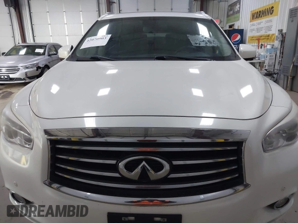 2014 Infiniti QX60 with VIN 5N1AL0MN7EC555322, listed as a IAAI auction lot 42070903 with 125,723 mi miles and . Bid and sale history available at DreamBid. Image 12.
