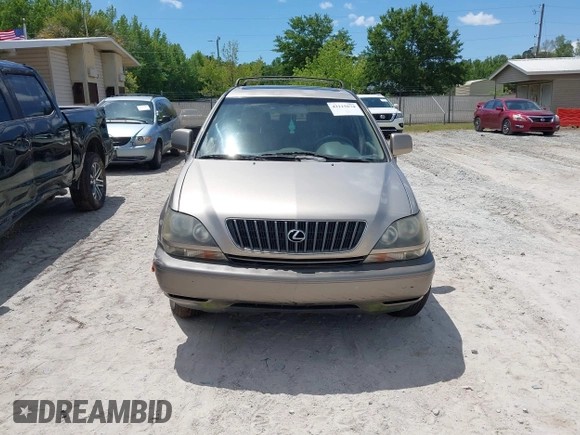 1999 Lexus RX 300 with VIN JT6GF10UXX0033370, listed as a IAAI auction lot 42115674 with 149,879 mi miles and . Bid and sale history available at DreamBid. Image 6.