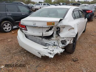 2015 Honda Civic Sedan LX with VIN 19XFB2F54FE055697, listed as a IAAI auction lot 41946292 with 49,879 mi miles. Bid and sale history available at carsss.com. Image 6.