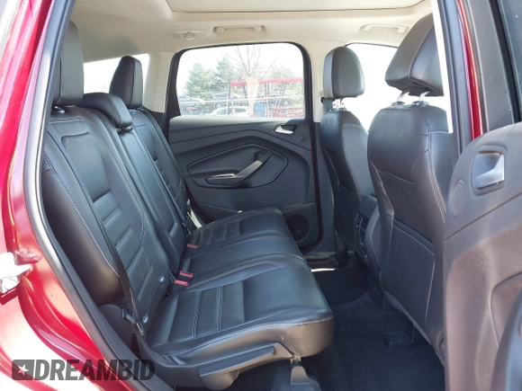 2017 Ford Escape Titanium with VIN 1FMCU9J96HUA68094, listed as a IAAI auction lot 42043893 with 85,893 mi miles. Bid and sale history available at carsss.com. Image 8.