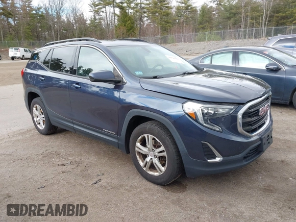 2018 GMC Terrain SLE z VIN 3GKALTEV9JL380224, wystawiony jako IAAI lot #41996361 z przebiegiem 196 507 mil mil oraz . Historia ofert i sprzedaży dostępna na DreamBid. Obrazek 1.