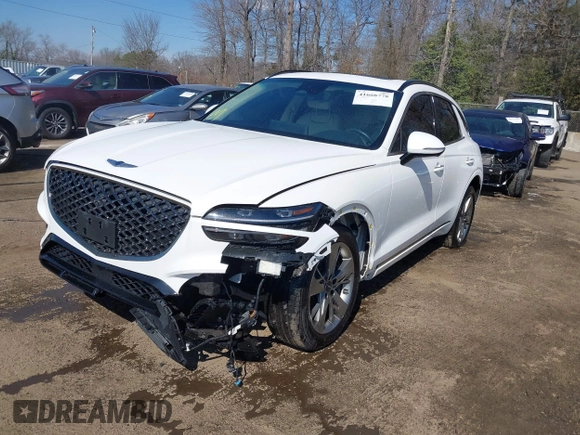 2022 Genesis GV70 Sport z VIN KMUMCDTC4NU039497, wystawiony jako IAAI lot #41668778 z przebiegiem 31 545 mil mil oraz . Historia ofert i sprzedaży dostępna na DreamBid. Obrazek 17.