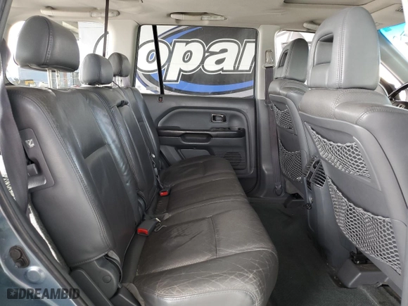 2005 Honda Pilot EX-L with RES with VIN 2HKYF18625H547443, listed as a Copart auction lot 53886715 with 162,478 mi miles and Salvage Title. Bid and sale history available at carsss.com. Image 10.