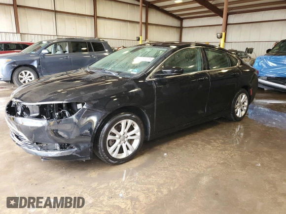 2016 Chrysler 200 Limited with VIN 1C3CCCAB1GN151064, listed as a Copart auction lot 55660225 with 175,998 mi miles and Salvage Title. Bid and sale history available at DreamBid. Image 1.