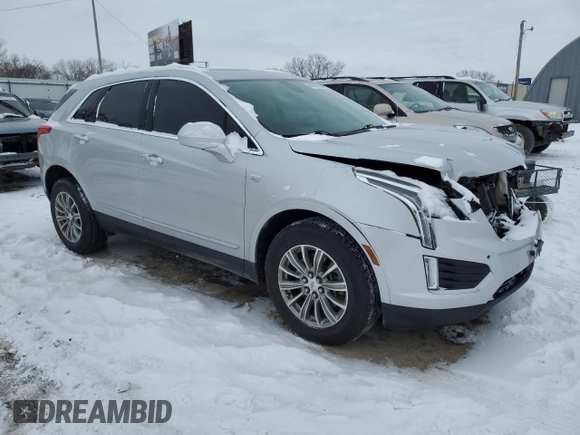 2017 Cadillac XT5 Luxury FWD with VIN 1GYKNBRS6HZ102463, listed as a Copart auction lot 44979655 with 98,738 mi miles and Salvage Title. Bid and sale history available at DreamBid. Image 4.
