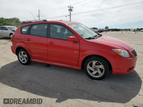 2006 Pontiac Vibe GT with VIN 5Y2SN65L76Z448997, listed as a Copart auction lot 57897854 with 131,498 mi miles and Salvage Title. Bid and sale history available at carsss.com. Image 4.