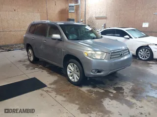 2009 Toyota Highlander Hybrid Limited with VIN JTEEW44A292032380, listed as a IAAI auction lot 41548361 with 253,079 mi miles. Bid and sale history available at carsss.com. Image 1.