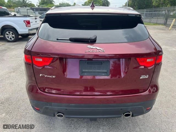 2017 Jaguar F-PACE 35t Prestige with VIN SADCK2BV2HA077734, listed as a Copart auction lot 74401494 with 75,342 mi miles and Non Repairable. Bid and sale history available at carsss.com. Image 6.