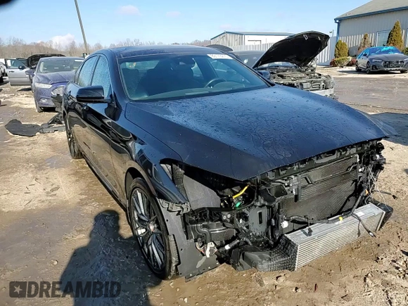 2019 Genesis G80 3.3T Sport with VIN KMTFN4JB1KU322582, listed as a Copart auction lot 89179275 with 44,629 mi miles and Salvage Title. Bid and sale history available at carsss.com. Image 14.