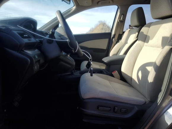 2016 Honda CR-V EX with VIN 2HKRM4H53GH632412, listed as a Copart auction lot 53661015 with 49,261 mi miles and Salvage Title. Bid and sale history available at DreamBid. Image 7.