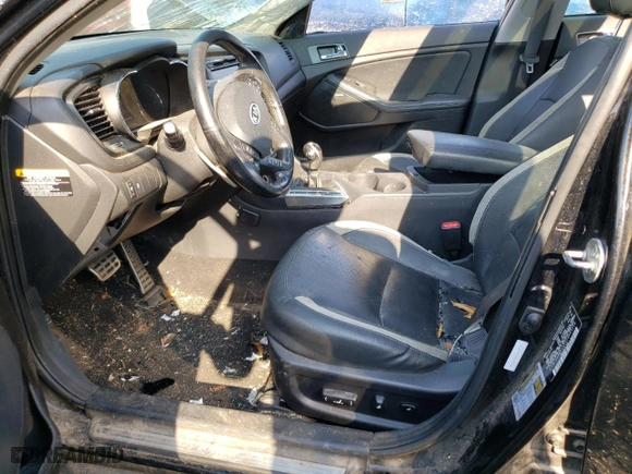2012 Kia Optima SX with VIN 5XXGR4A6XCG063236, listed as a Copart auction lot 64841923 with 166,727 mi miles and Salvage Title. Bid and sale history available at carsss.com. Image 7.