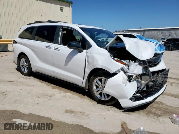 2023 Toyota Sienna XSE with VIN 5TDXSKFC2PS077885, listed as a Copart auction lot 49737895 with 56,881 mi miles and Salvage Title. Bid and sale history available at carsss.com. Image 4.