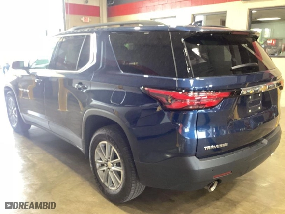 2022 Chevrolet Traverse LT Cloth with VIN 1GNERGKW6NJ188540, listed as a IAAI auction lot 42053731 with 94,171 mi miles. Bid and sale history available at carsss.com. Image 1.