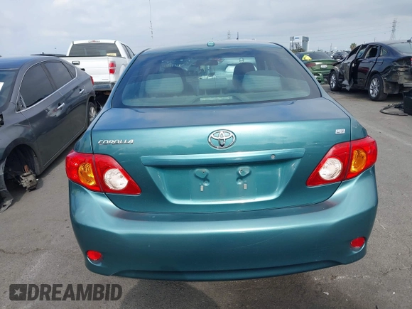2009 Toyota Corolla with VIN 1NXBU40E49Z122815, listed as a IAAI auction lot 42110854 with 46,219 mi miles. Bid and sale history available at carsss.com. Image 16.