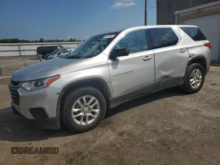 2019 Chevrolet Traverse LS with VIN 1GNERFKW8KJ295899, listed as a Copart auction lot 69132104 with 91,530 mi miles and Salvage Title. Bid and sale history available at carsss.com. Image 1.