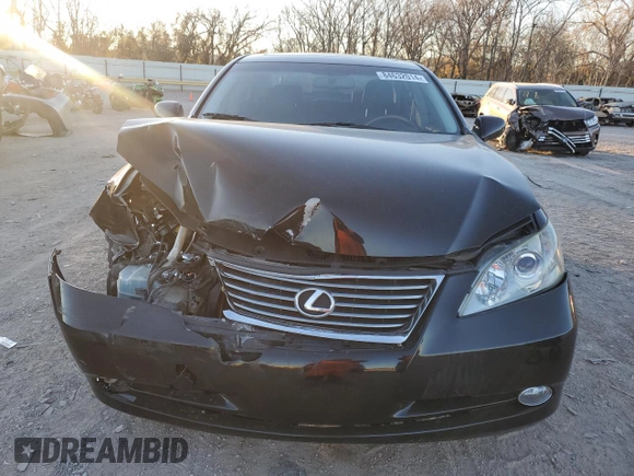 2008 Lexus ES with VIN JTHBJ46GX82272619, listed as a Copart auction lot 84632014 with 198,895 mi miles and Salvage Title. Bid and sale history available at carsss.com. Image 5.