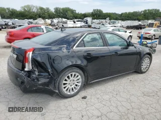 2013 Cadillac CTS Luxury with VIN 1G6DE5E55D0158427, listed as a Copart auction lot 68885564 with 108,343 mi miles and Salvage Title. Bid and sale history available at carsss.com. Image 3.
