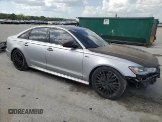 2016 Audi A6 3.0T Premium Plus with VIN WAUFGAFC8GN005695, listed as a Copart auction lot 51878195 with 147,498 mi miles and Clean Title. Bid and sale history available at carsss.com. Image 4.