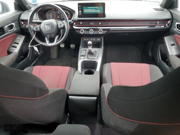 2022 Honda Civic Si with VIN 2HGFE1E5XNH472040, listed as a Copart auction lot 52603935 with 39,675 mi miles and Salvage Title. Bid and sale history available at DreamBid. Image 8.