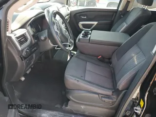 2021 Nissan Titan SV with VIN 1N6AA1EE9MN524930, listed as a Copart auction lot 52069845 with 44,280 mi miles and Salvage Title. Bid and sale history available at DreamBid. Image 7.