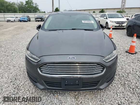 2015 Ford Fusion SE with VIN 1FA6P0HD5F5125817, listed as a Copart auction lot 59740825 with 162,790 mi miles and Clean title. Bid and sale history available at DreamBid. Image 5.