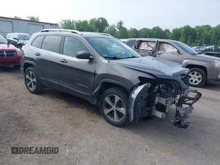 2019 Jeep Cherokee High Altitude with VIN 1C4PJMDX4KD260309, listed as a IAAI auction lot 42594817 with 63,664 mi miles and . Bid and sale history available at DreamBid. Image 1.