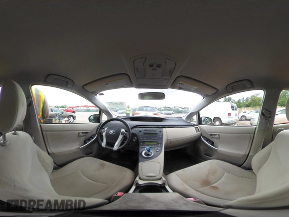 2011 Toyota Prius I with VIN JTDKN3DU7B1375308, listed as a IAAI auction lot 42175054 with 146,975 mi miles. Bid and sale history available at carsss.com. Image 18.