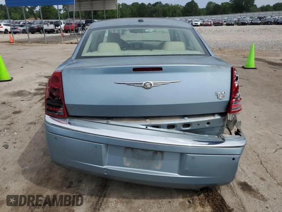2009 Chrysler 300 with VIN 2C3LA63T69H582928, listed as a Copart auction lot 59738854 with 89,649 mi miles and Salvage Title. Bid and sale history available at carsss.com. Image 6.