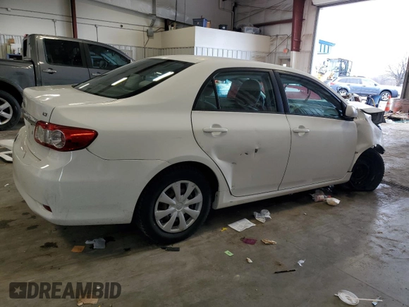 2011 Toyota Corolla L with VIN 2T1BU4EE9BC613848, listed as a Copart auction lot 52983465 with 189,584 mi miles and Non Repairable. Bid and sale history available at carsss.com. Image 3.